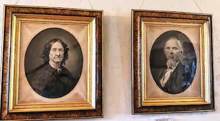 Lafayette - Photos of Mr/Mrs Marsh at their historical home