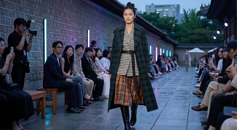 tendencia-moda-coreana-xadrez-2026