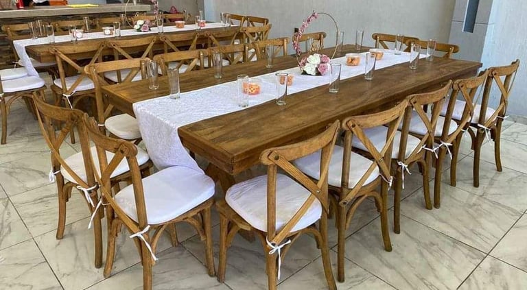 Mobiliario en Venta de Madera Fiestas del Sol Mobiliario www.sillasymesasfiestasdelsol.com