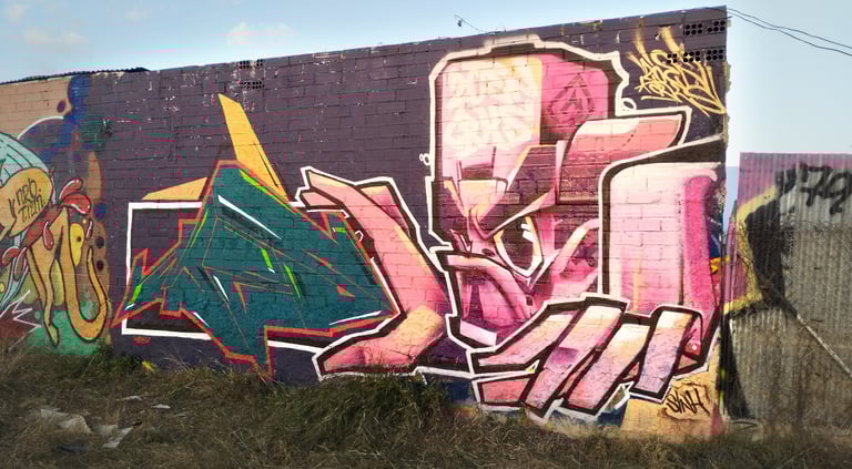 Mes Ink Zoen graffti barcelona letters 