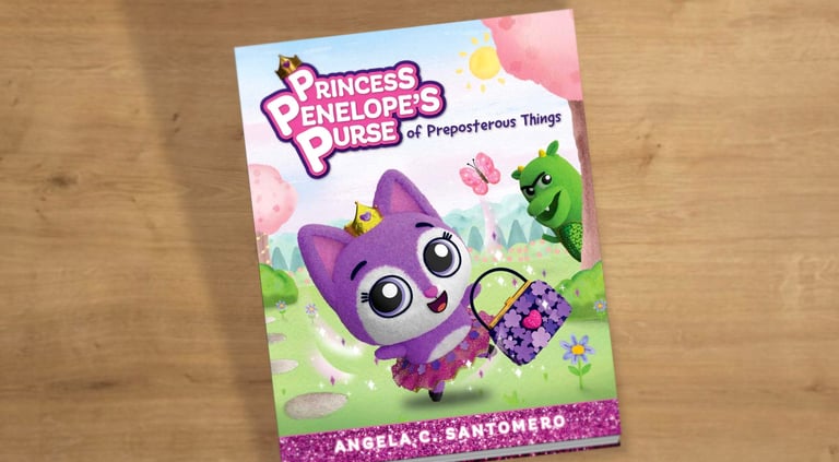 Princess penelope's purse of preposterous things KIDS BOOK