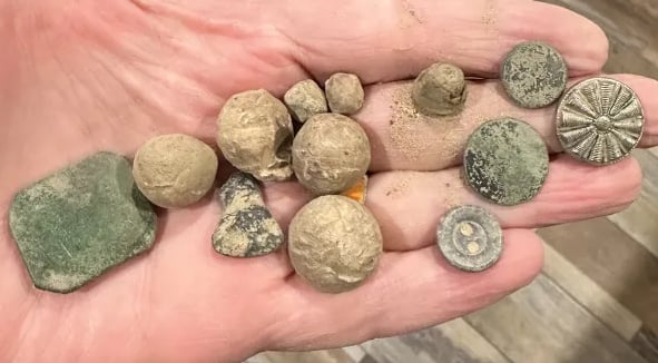 civil war musket balls