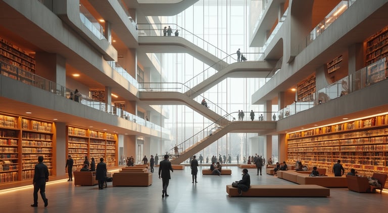 Render de arquitectura generado con IA, mostrando un diseño moderno y detalles fotorrealistas