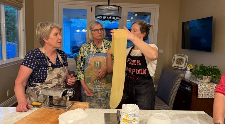 Class of pasta making 