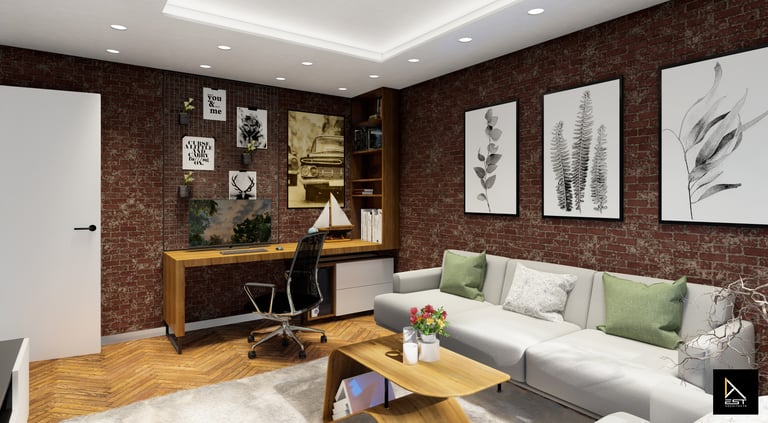 Design interior living apartament