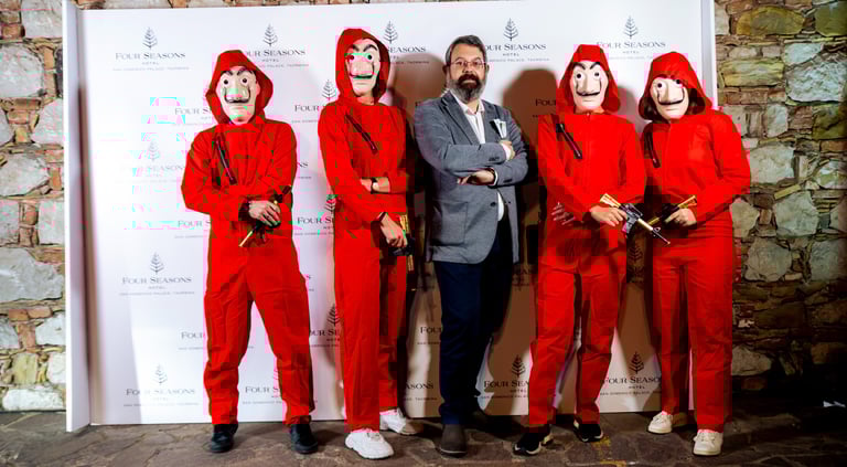 festa aziendale tema hollywood
