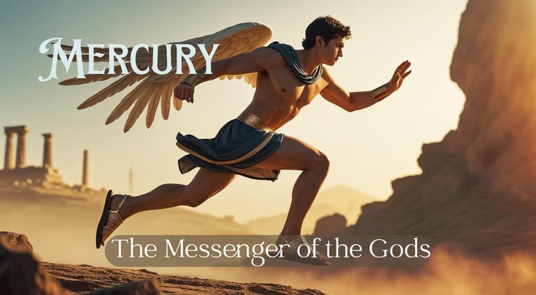 Mercury the messenger of the Gods