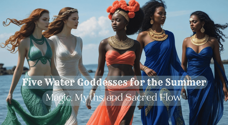 Five water goddesses for Summer