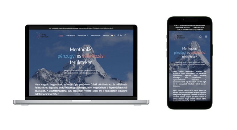 Építőipari weboldal 6