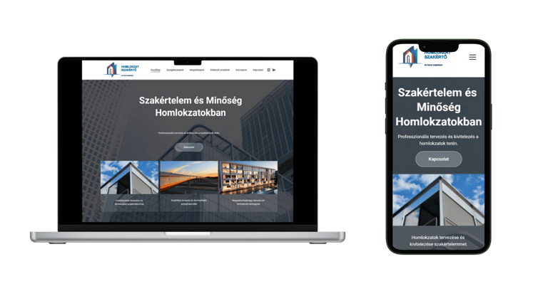 Építőipari weboldal 5