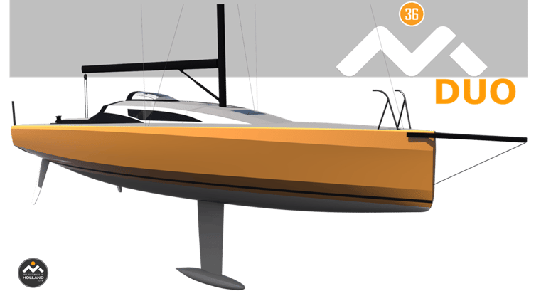 M36 Duo design of a sailing yacht