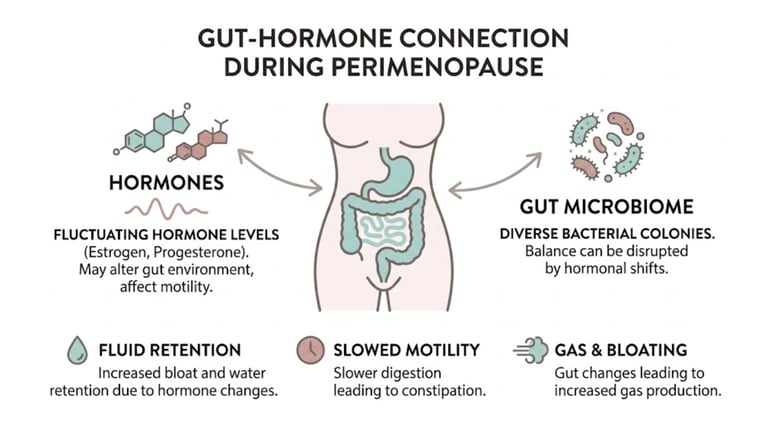 perimenopause-bloating