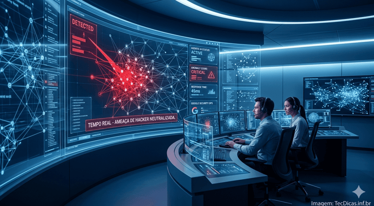 Google lança IA que detecta hackers em tempo real e revoluciona a segurança digital em 2026