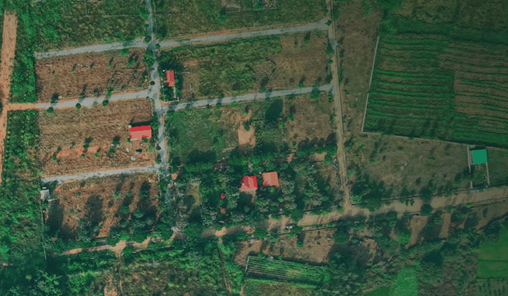 avya farmland drone shot