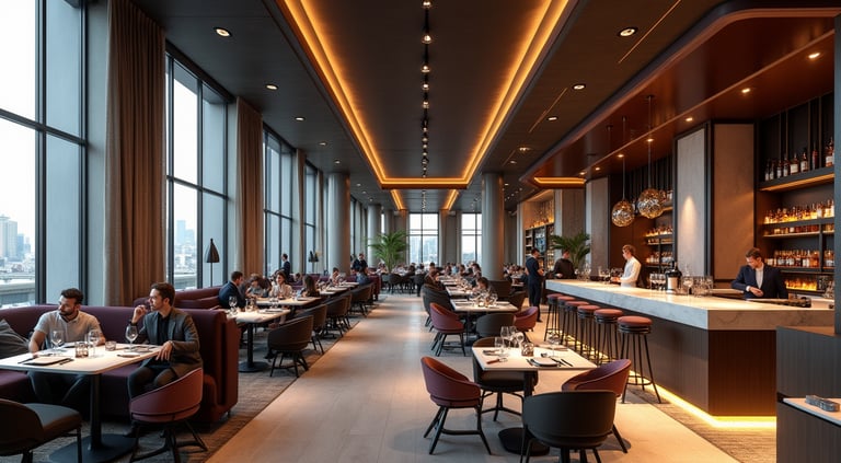 Render de arquitectura generado con IA, mostrando un diseño moderno y detalles fotorrealistas