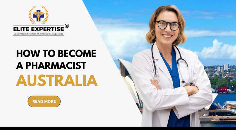how to become a pharmacist in australia