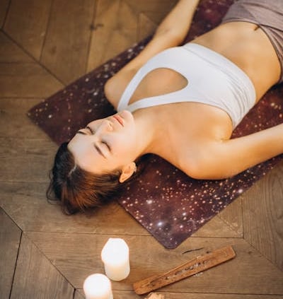 shavasana to reduce stress and anxiety
