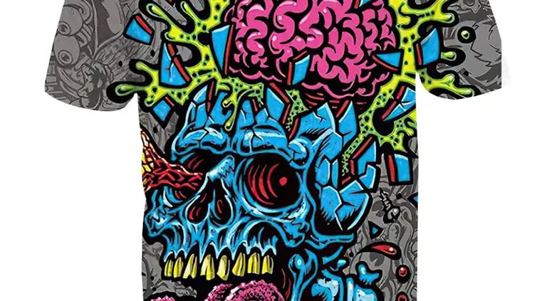 T-shirts με εκτύπωση πλήρης 