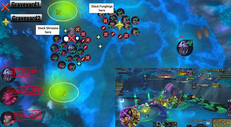 Sporefall strategy, wow midnight rotmire, rotmire boss guide, sporefall raid wow, wow rotmire guide, rotmire heroic guide