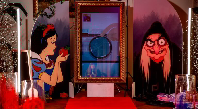 festa aziendale tema cartoon