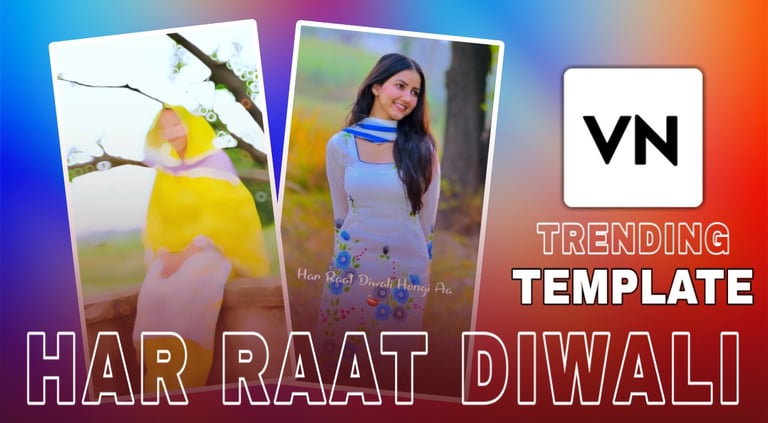 HAR RAAT DIWALI VN TEMPLATE