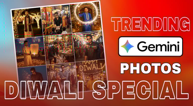 Diwali Special Gemini AI Photos