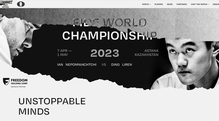 FIDE Chess World Championship 2023 #NepoDing