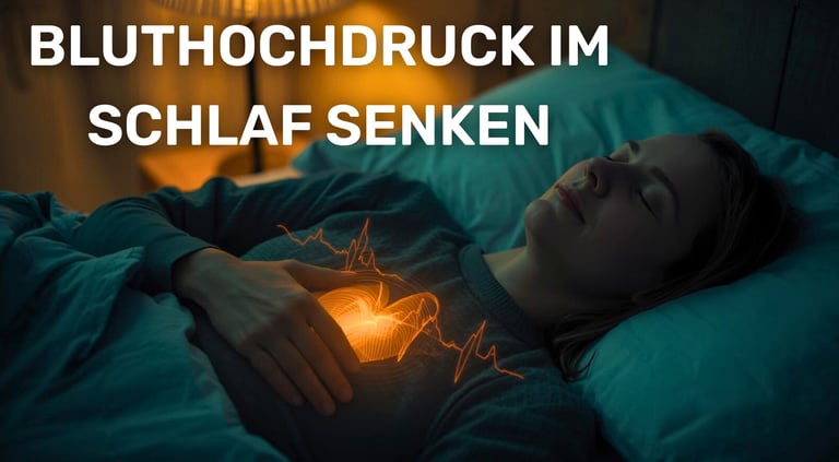 Bluthochdruck im Schlaf senken