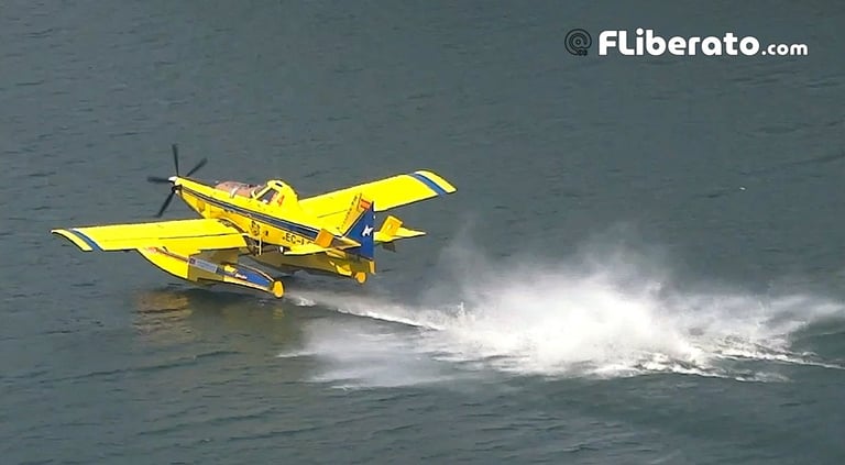 Fire Boss Air Tractor combate a incêndios firefighting