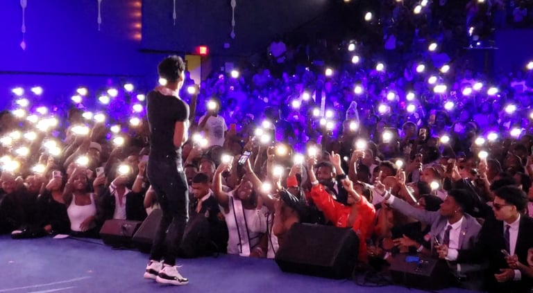 College Tour Concert Performance.