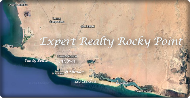 Puerto Penasco Local Map