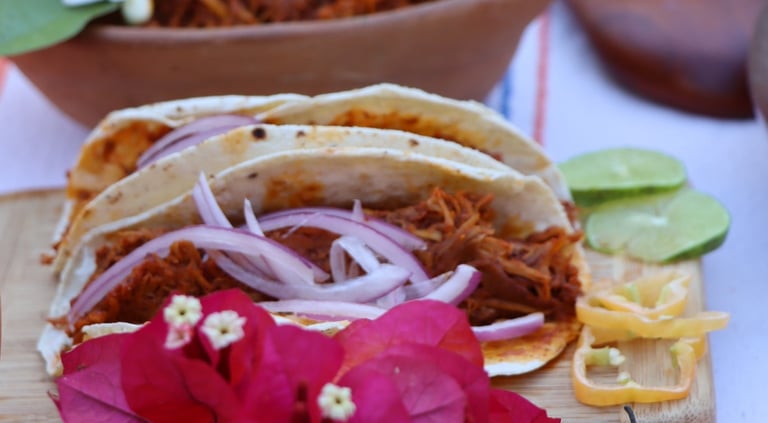 Imagen de tacos de cochinita pibil