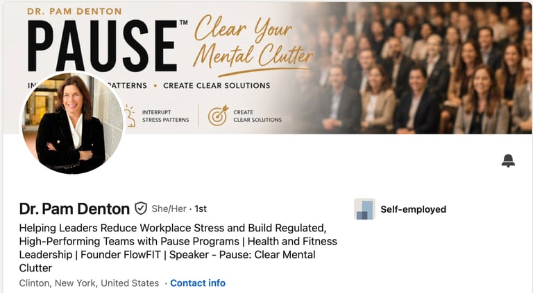 Dr. Pam Denton, Clear Your Mental Clutter