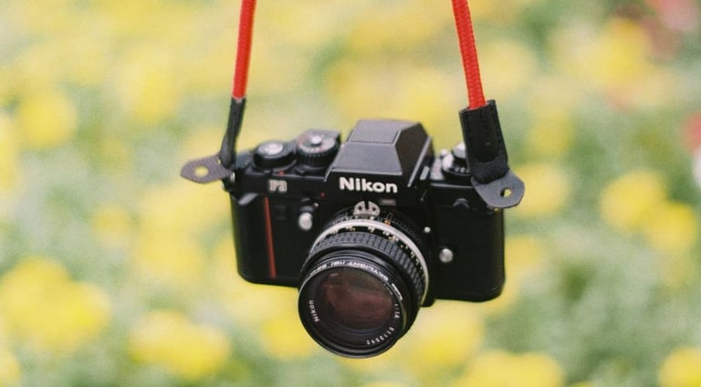 Analog camera shot on film in Saigon