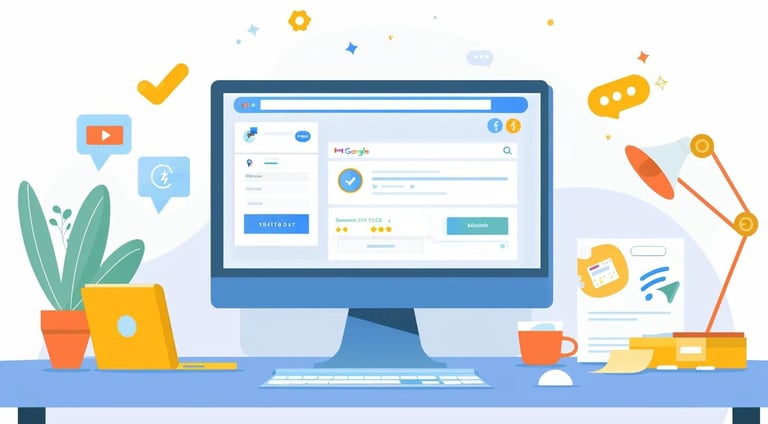 Optimized Google Business Profile showcasing business information and customer reviews.