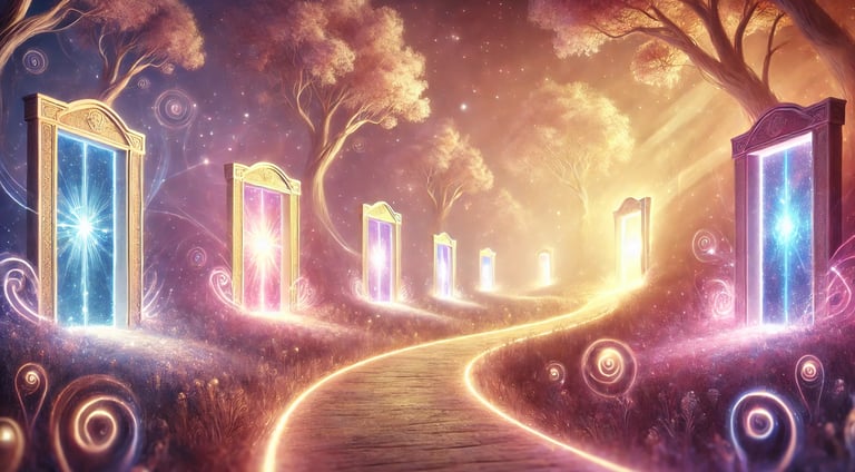 les portes sur le chemin spirituel