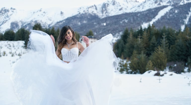 Sesion de Fotos para 15 Años en Bariloche