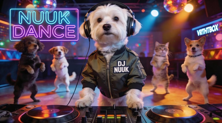 Canción  Nuuk dance  - Eurodance, italo disco, edm