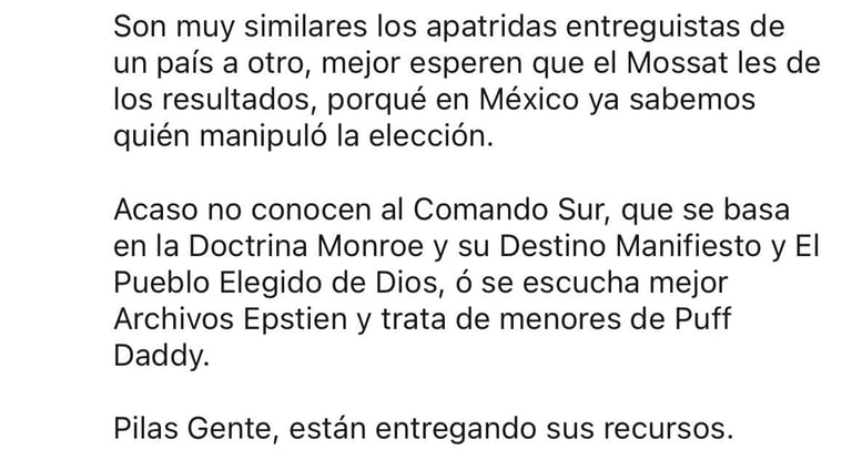 Opinión de un usuario de Linkedln sobre las elecciones en Colombia