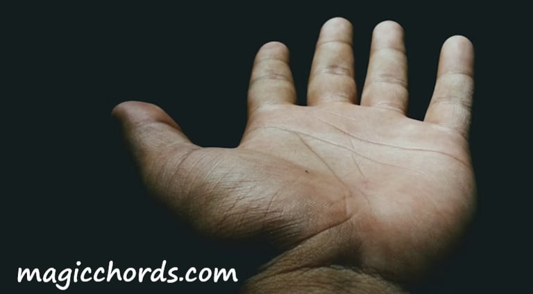 Finger sore from guitar