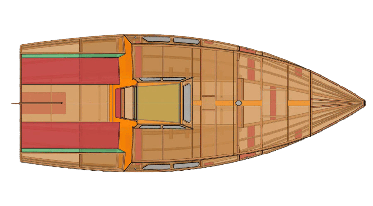 Class Globe 5.80 Technical Drawing Top down