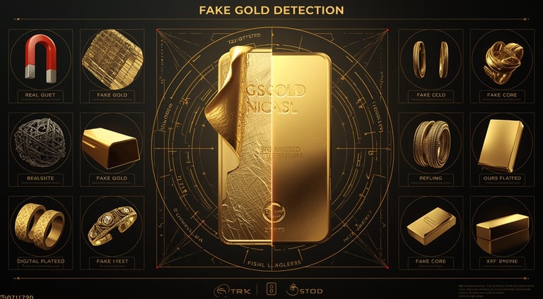 the-ilustration-image-of-fake-gold-charts