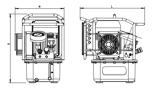 dimensional drawing SP304