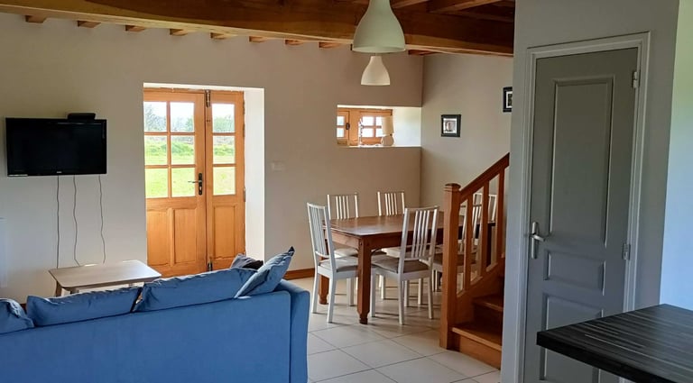Séjour du gîte Carmesnil - Gîte de la cour d'Etienville au cœur des marais du Cotentin