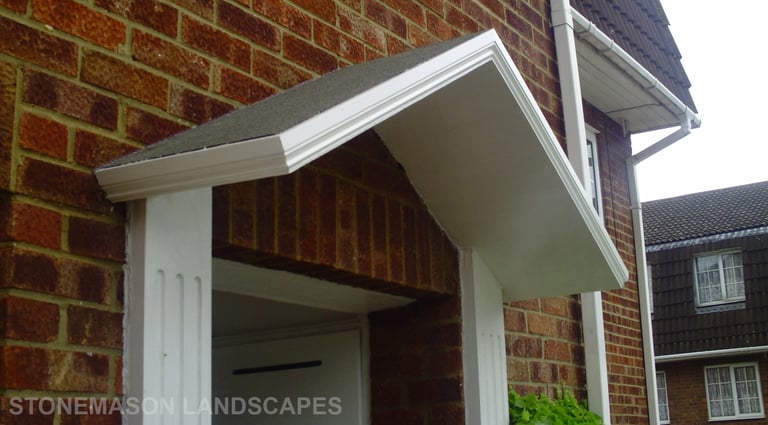 Front Door Pitched Canopy