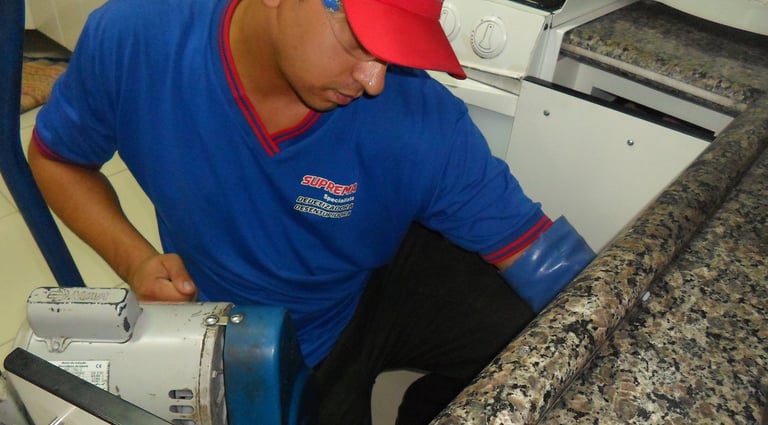 desentupimento de pia