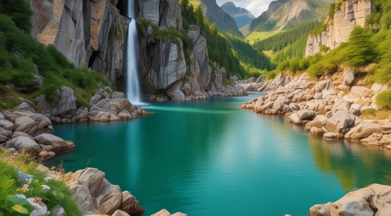 A warm, welcoming travel agent assisting a happy family planning their trip.