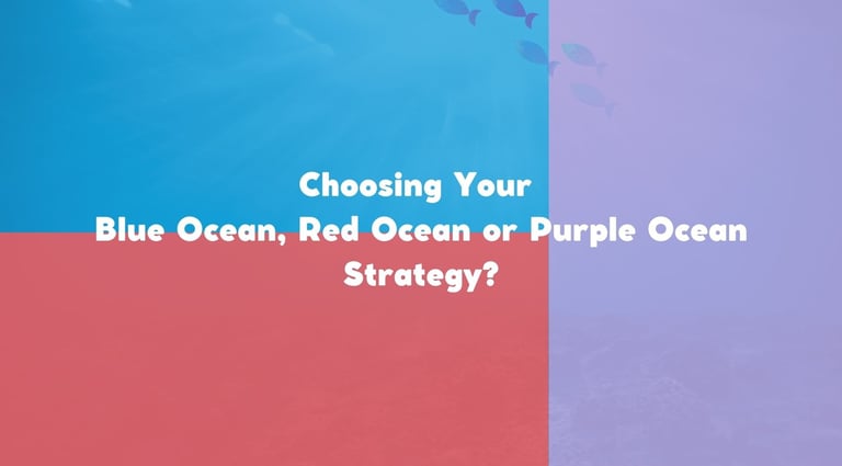 Choosing Your Blue Ocean, Red Ocean or Purple Ocean Strategy | ToAsia.biz