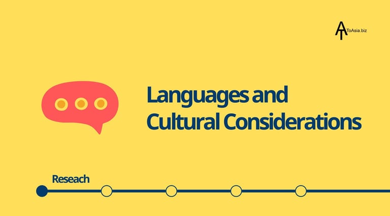 Asia Market Entry Strategies | Languages and Cultural Considerations | ToAsia.biz