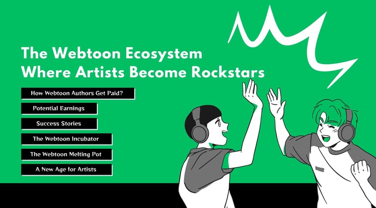 The Webtoon Ecosystem | ToAsia.biz